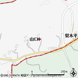 福島県田村郡三春町庄司山口57周辺の地図