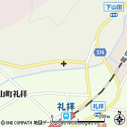 新潟県柏崎市西山町下山田557-4周辺の地図