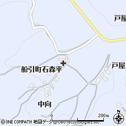 福島県田村市船引町石森平381周辺の地図