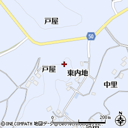 福島県田村市船引町石森周辺の地図