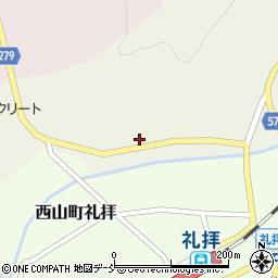 新潟県柏崎市西山町下山田544周辺の地図