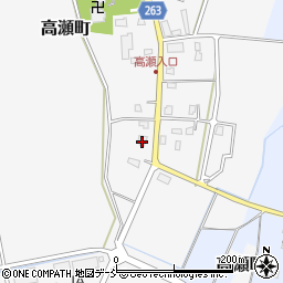 新潟県長岡市高瀬町203周辺の地図