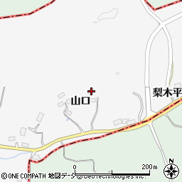福島県田村郡三春町庄司山口384周辺の地図