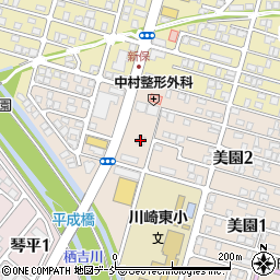 新潟トヨタ長岡川崎マイカーセンター周辺の地図