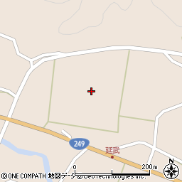 石川県珠洲市若山町延武い周辺の地図