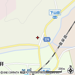 新潟県柏崎市西山町下山田479周辺の地図