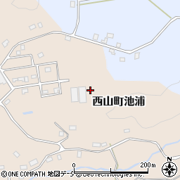 新潟県柏崎市西山町池浦周辺の地図