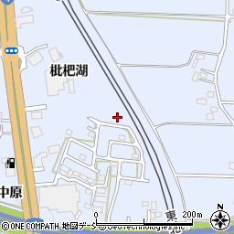 福島県郡山市日和田町高倉入枇杷湖周辺の地図