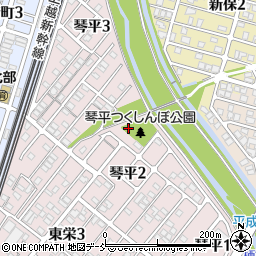 新潟県長岡市琴平2丁目10周辺の地図