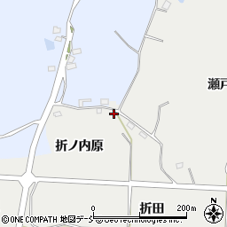 福島県郡山市日和田町梅沢（瀬戸山）周辺の地図