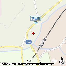 新潟県柏崎市西山町下山田454周辺の地図