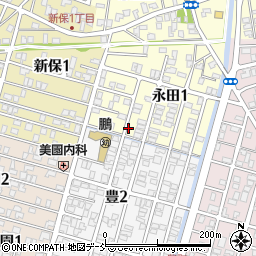 永井典子　ピアノ教室周辺の地図