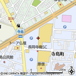 コメリパワー　長岡店ペットアミ周辺の地図