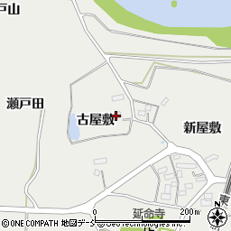 福島県郡山市日和田町梅沢古屋敷27周辺の地図