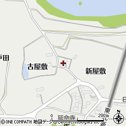 福島県郡山市日和田町梅沢古屋敷31周辺の地図