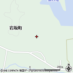 石川県珠洲市岩坂町チ周辺の地図