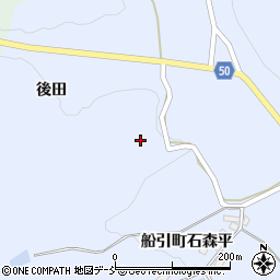 福島県田村市船引町石森平191周辺の地図