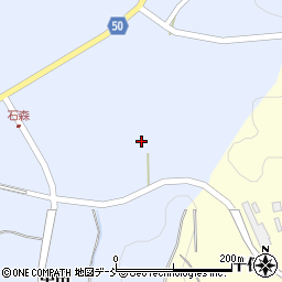 福島県田村市船引町石森中田周辺の地図