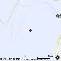 福島県双葉郡浪江町井手寺沢周辺の地図