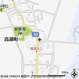 新潟県長岡市高瀬町1345周辺の地図