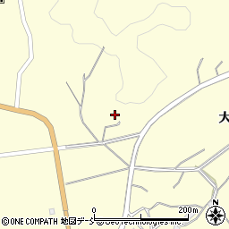 福島県田村市船引町北鹿又小山周辺の地図