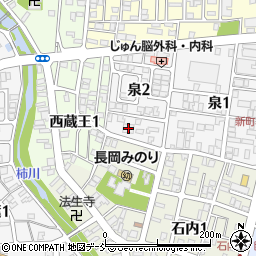 株式会社長井印刷所周辺の地図