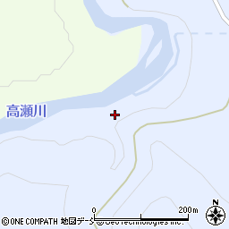 福島県双葉郡浪江町井手六箇堰周辺の地図