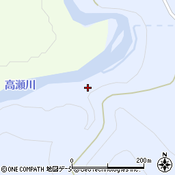 福島県浪江町（双葉郡）井手（六箇堰）周辺の地図