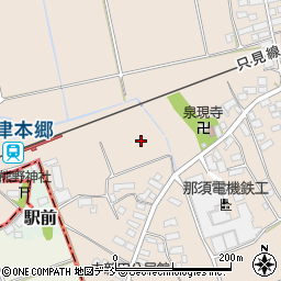 福島県会津若松市北会津町上米塚（出新田西）周辺の地図