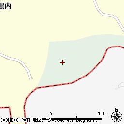 福島県田村市船引町笹山仲ノ内周辺の地図