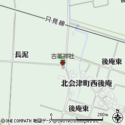 古峯神社周辺の地図