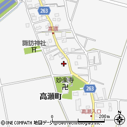 新潟県長岡市高瀬町1082周辺の地図