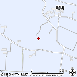 福島県郡山市喜久田町堀之内上新田周辺の地図