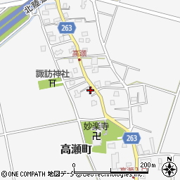 新潟県長岡市高瀬町1079周辺の地図