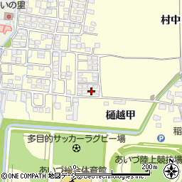 坂詰組会津周辺の地図