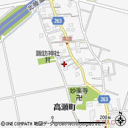 新潟県長岡市高瀬町1077周辺の地図