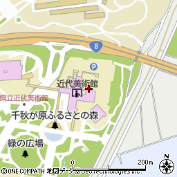 新潟県立近代美術館学芸課学芸担当周辺の地図
