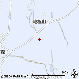 福島県郡山市日和田町高倉蟹沢周辺の地図