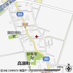 新潟県長岡市高瀬町1093周辺の地図
