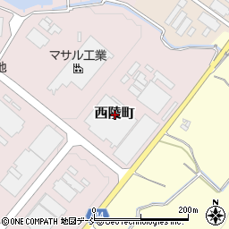 新潟県長岡市西陵町周辺の地図