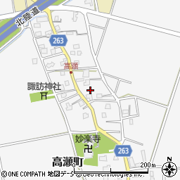 新潟県長岡市高瀬町1095周辺の地図
