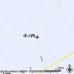 福島県田村市船引町石森中ノ内周辺の地図