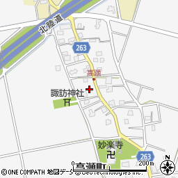 新潟県長岡市高瀬町1074周辺の地図