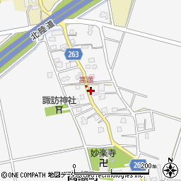 新潟県長岡市高瀬町1102周辺の地図