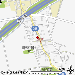 新潟県長岡市高瀬町1068周辺の地図