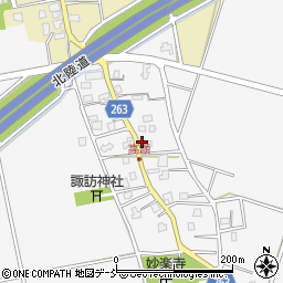 新潟県長岡市高瀬町1107周辺の地図