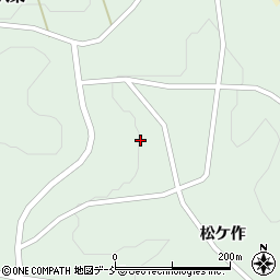 福島県田村郡三春町御祭荒屋敷周辺の地図