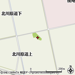 福島県会津若松市北会津町金屋（向川原道上）周辺の地図