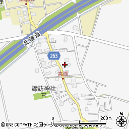 新潟県長岡市高瀬町1110周辺の地図