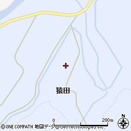 福島県双葉郡浪江町井手猿田周辺の地図